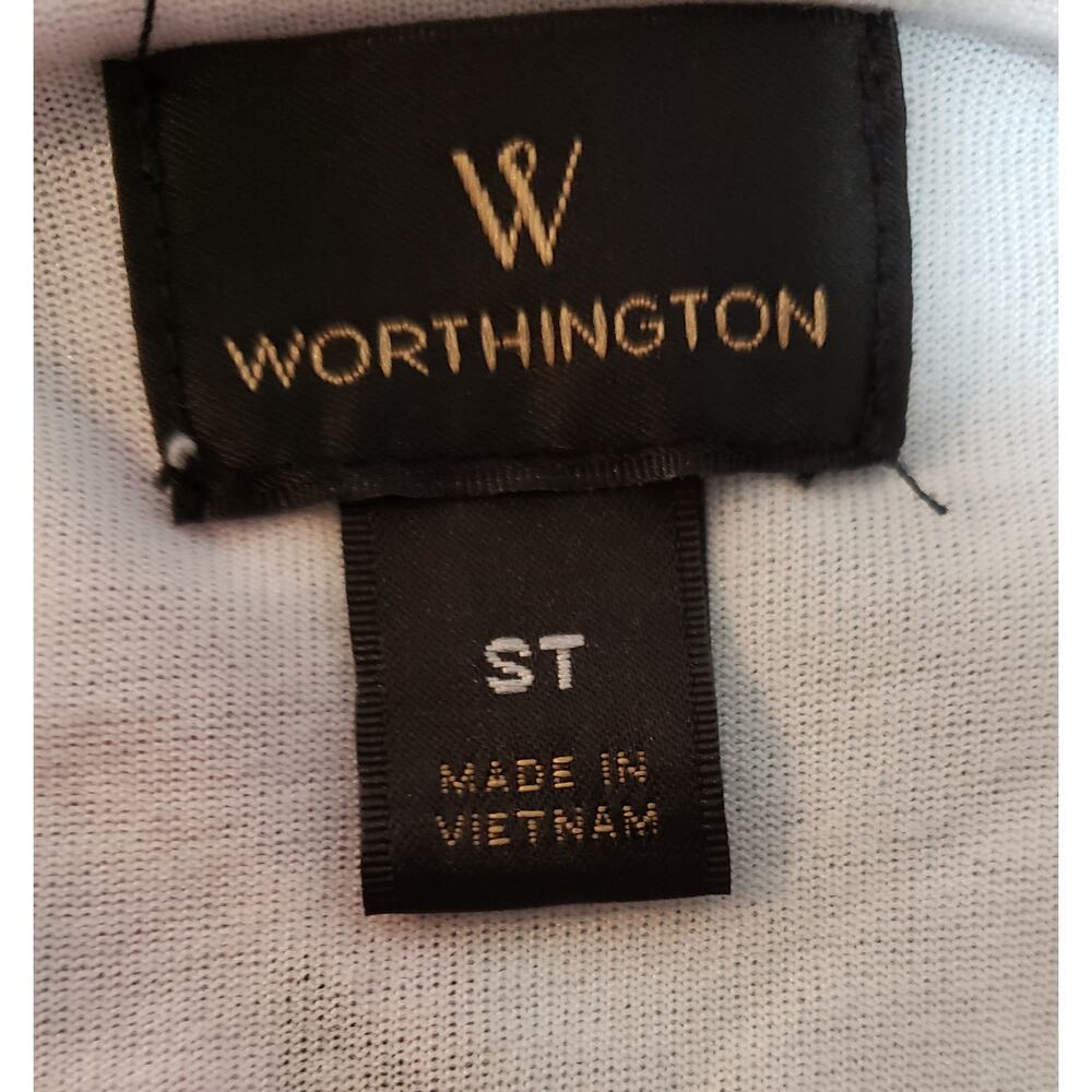 Worthington size small multicolored tank blouse - Picture 3 of 4